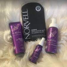 norvell product on white fur